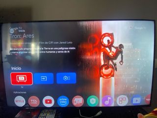 Televisión TCL 43 4K HDR Google TV