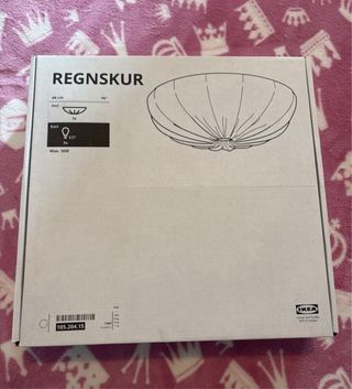 2 Lámparas Techo REGNSKUR IKEA 48cm