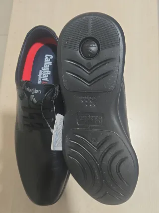 Zapatos Callaghan Piel Caballero Negro