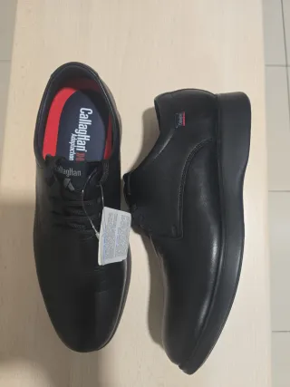 Zapatos Callaghan Piel Caballero Negro