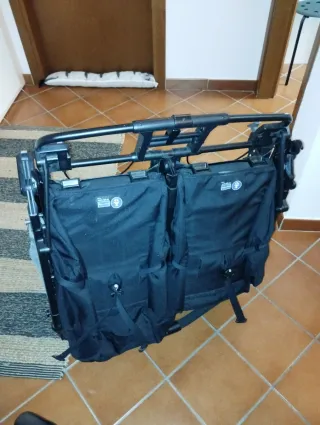 Passeggino gemellare Peg Perego + ovetti
