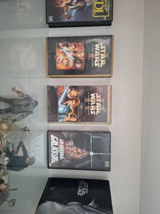 Lote 5 VHS Star Wars