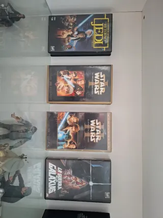 Lote 5 VHS Star Wars