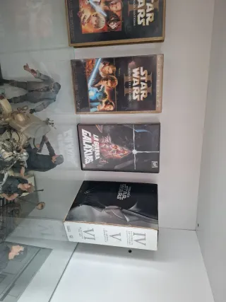 Lote 5 VHS Star Wars