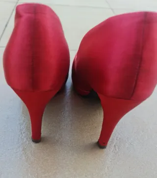 Zapatos de fiesta rojos talla 40