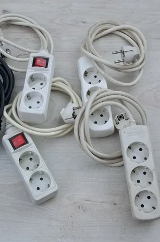 Regletas alargador enchufes con interruptor