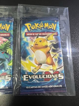 Sobres Pokémon Evoluciones (3 unidades)