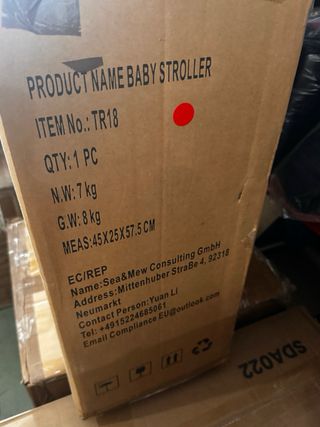 Silla de paseo Sonarin Ligera y Compacta /F1