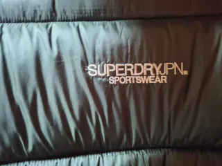 Chaqueta Superdry Puffer Capucha Bloque Color