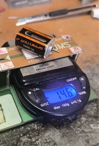 Motor Sprinter 2 21.500 RPM a 14,6 Gaus Scaleuato