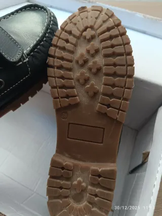 Zapatos náuticos negros talla 34