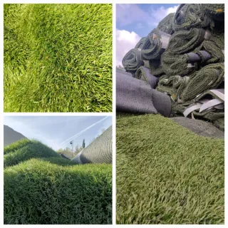 Césped artificial reciclado