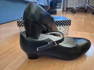 Zapatos de Flamenco Negros