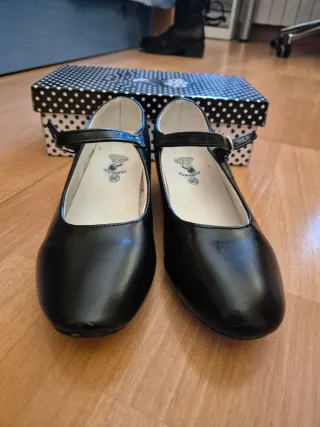 Zapatos de Flamenco Negros