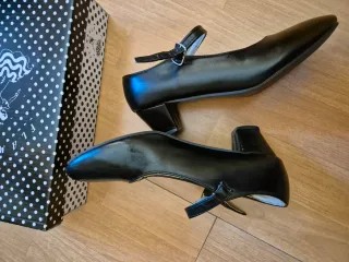 Zapatos de Flamenco Negros