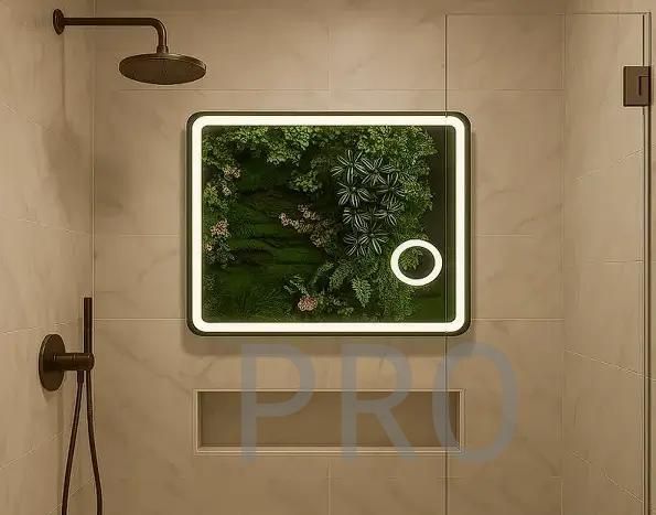 Espejo LED Táctil Cuadrado modelo 2001