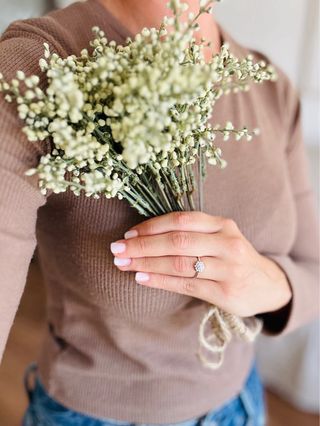 Anillo oro 18k 750 con brillantes