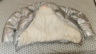 Chaqueta plateada Zara niña T.13-14 años