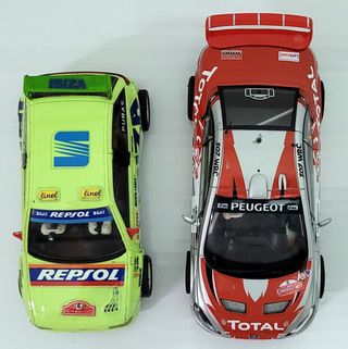 Coches Scalextric Seat Ibiza Kit , Peugeot 307 WRC