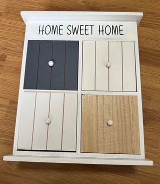 Mueble organizador Home Sweet Home