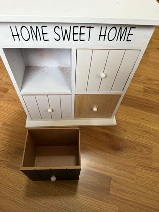Mueble organizador Home Sweet Home