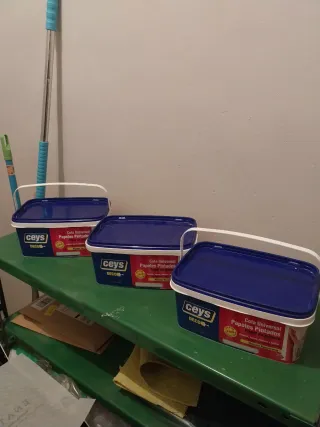 3 botes de Cola Universal Ceys Papel Pintado 2,5L