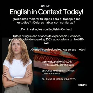 HABLA INGLÉS este invierno.