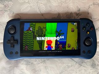 Consola Portátil Retro Powkiddy X55 Azul