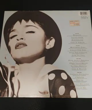 2 Vinilos Madonna The Immaculate Collection