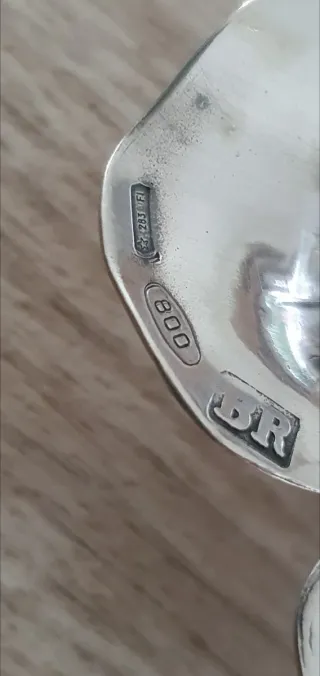 Fiore in Argento 800 Massiccio