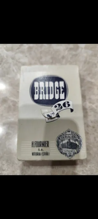 Baraja Fournier antigua 2 pesetas