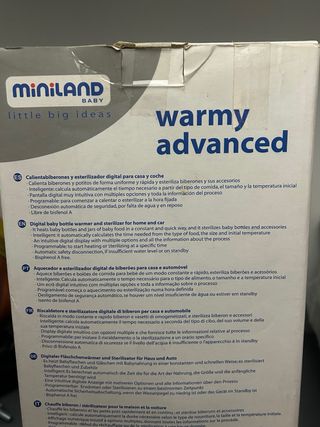 Calienta Biberones Digital