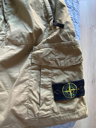 Bermuda Cargo Stone Island Verde Oliva