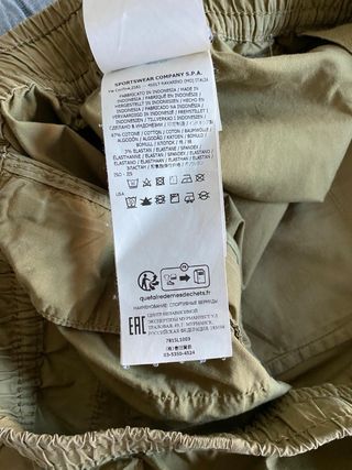 Bermuda Cargo Stone Island Verde Oliva