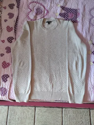 Jersey de punto beige