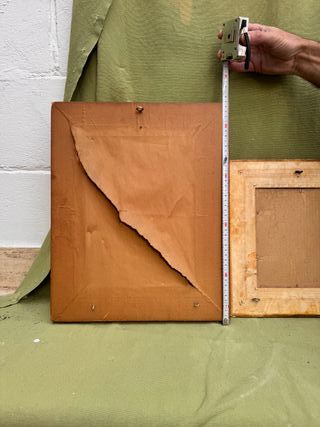 3 Cuadros Clásicos láminas decorativas con Marco