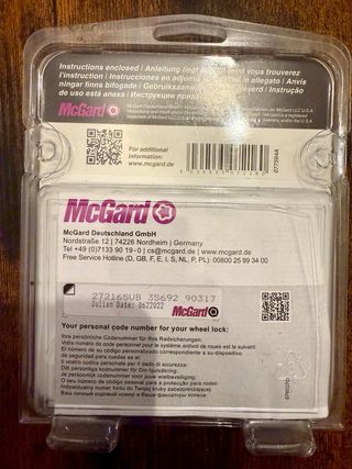 Bulloni Antifurto ruote per Jeep Renegade