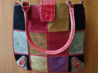 Bolso patchwork multicolor