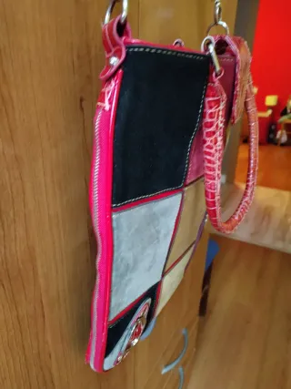 Bolso patchwork multicolor