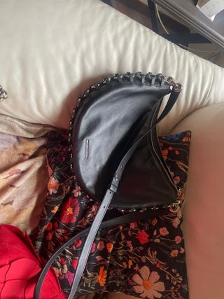 Bolso Michael Kors Negro Piel Tachuelas