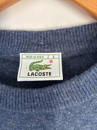 Jersey Lacoste Azul