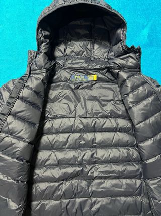 Chaqueta Polo Ralph Lauren Plumas Negra Talla L