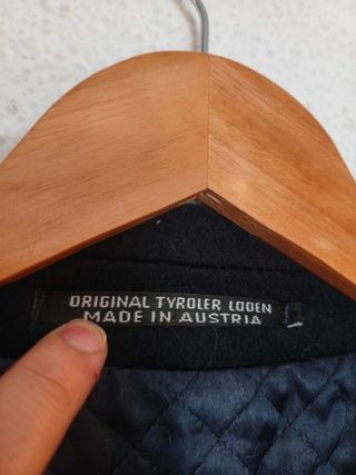 Abrigo Loden Lana Steinbock Himalaya Vintage