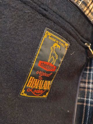 Abrigo Loden Lana Steinbock Himalaya Vintage