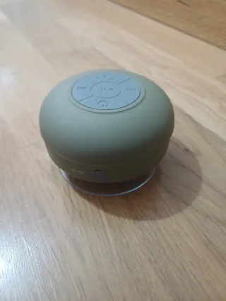 Altavoz Bluetooth Portátil Beige/Gris