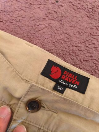 Pantalones Fjallraven Vintage Gorpcore Beige