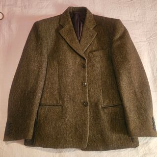 abito uomo verde e blu