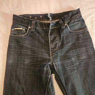 abito uomo verde e blu