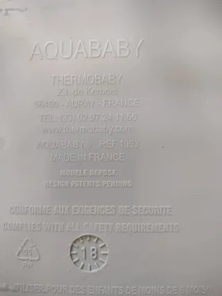 Asiento Bañera Bebé AquaBaby