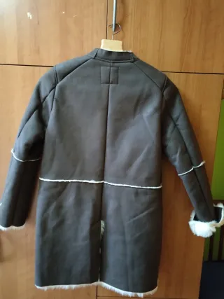 Chaqueta marrón forrada
